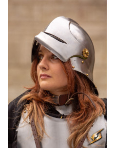 Capacete mercenário medieval Sallet modelo Renegade,... 2