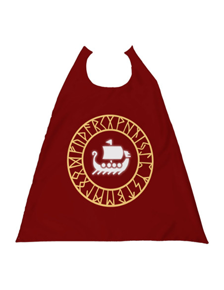 Capa Viking reversível para criança...