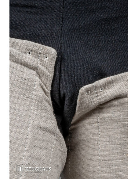 Pernas acolchoadas de algodão...