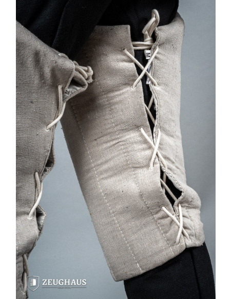 Pernas acolchoadas de algodão...