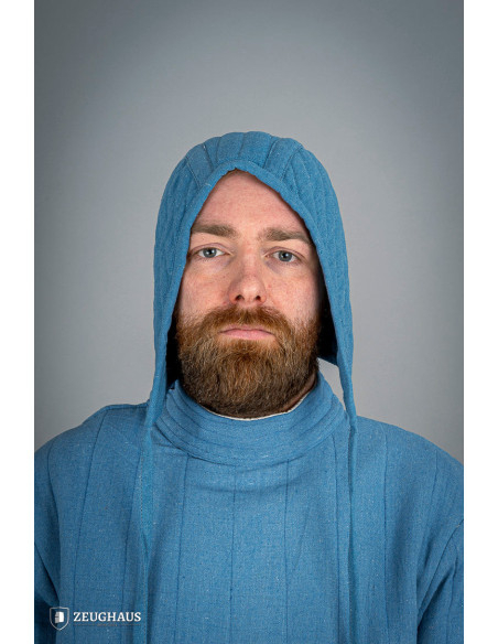 Boné de algodão acolchoado, azul