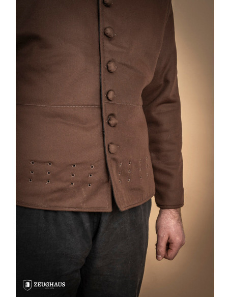 Gibão medieval de algodão Modelo...