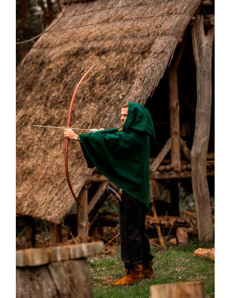 Gugel Viking Egill, lã verde