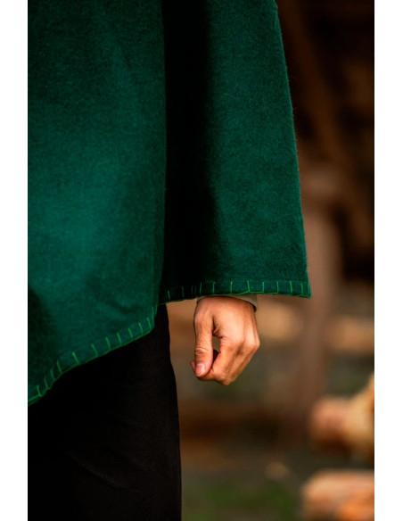 Gugel Viking Egill, lã verde