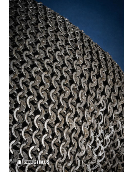 Anel rebitado em aço macio da cota de...