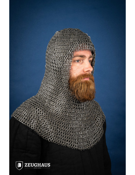 Anel rebitado em aço macio da cota de...