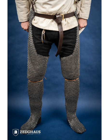 Anéis rebitados de cota de malha de...