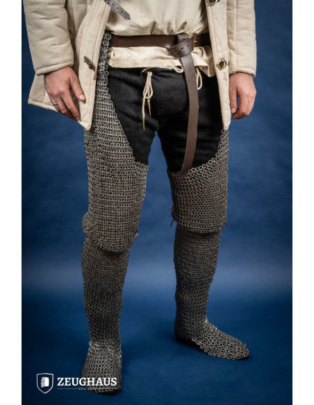 Anéis rebitados de cota de malha de...