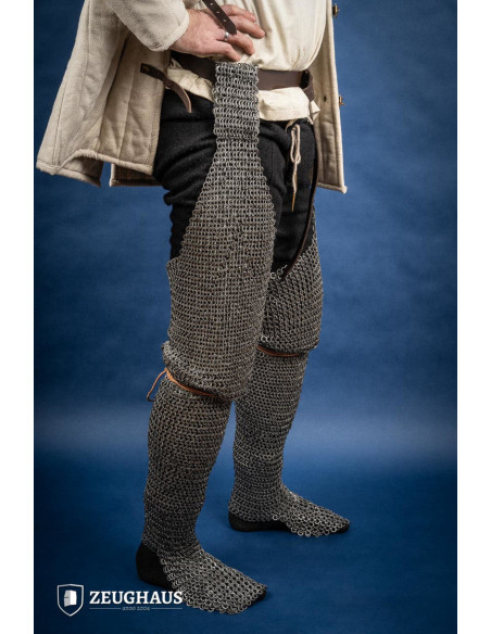 Anéis rebitados de cota de malha de...