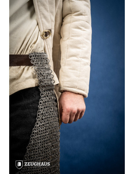 Anéis rebitados de cota de malha de...