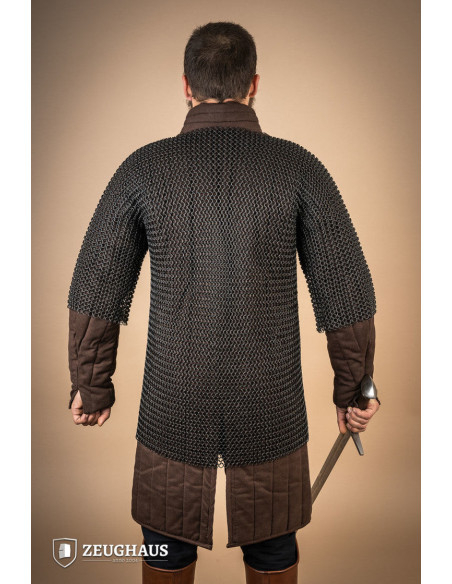 Cota de malha de aço polido modelo...