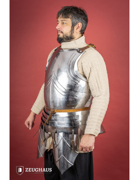 Peitoral medieval alemão, século XV,...