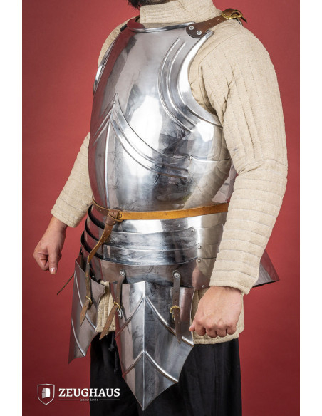 Peitoral medieval alemão, século XV,...