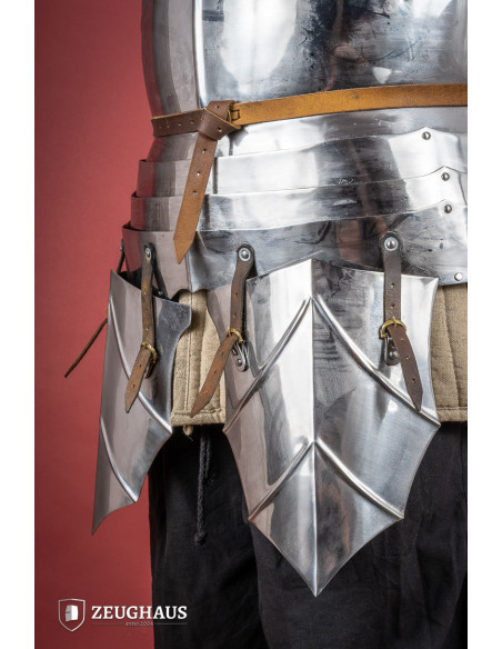 Peitoral medieval alemão, século XV,...