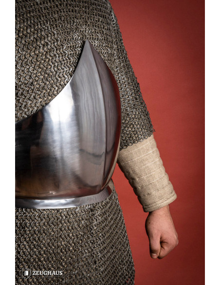 Pancera medieval do século XV. aço...