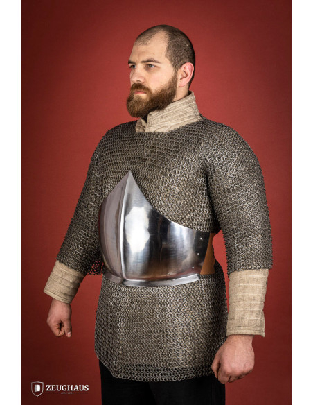 Pancera medieval do século XV. aço...