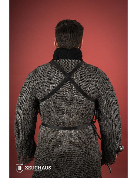 Peitoral medieval do século XV. aço...