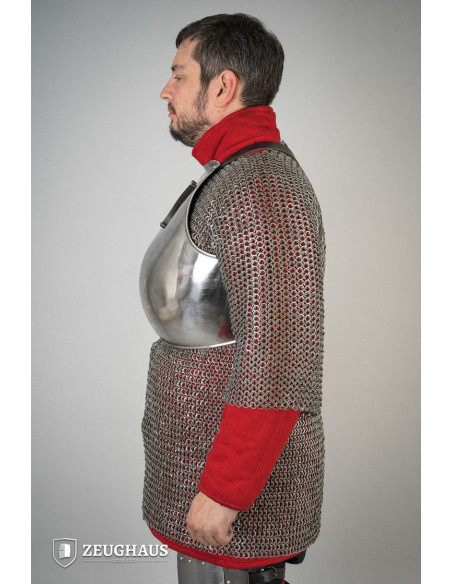 Peitoral medieval do século XIV. aço...