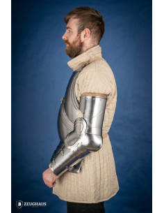 Armas medievais anos 1450-1550, aço polido (1,6 mm.) 2