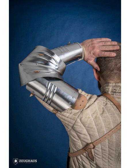 Armas alemãs, século XV, aço polido...