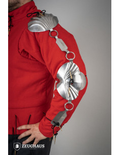 Braçadeiras Renaissance em aço polido (1,6 mm.)