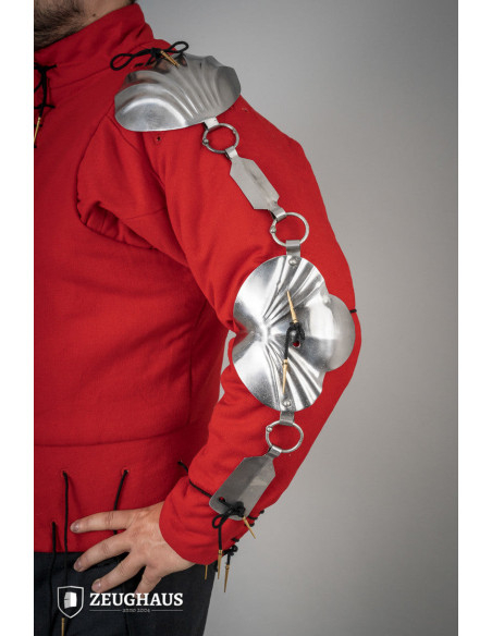 Braçadeiras Renaissance em aço polido...