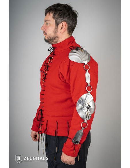 Braçadeiras Renaissance em aço polido...