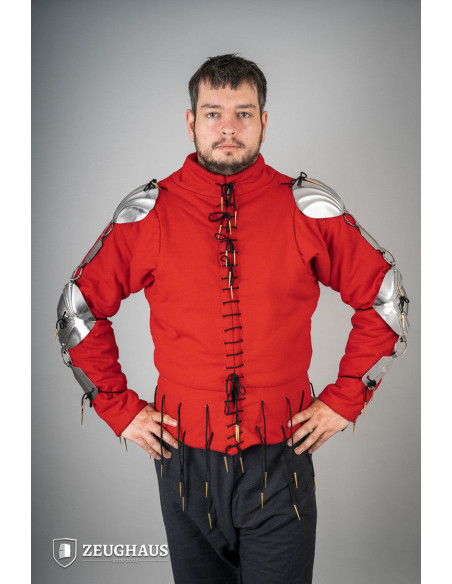 Braçadeiras Renaissance em aço polido...