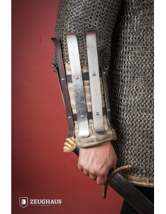 Pulseiras Viking em aço polido (1,6 mm.)