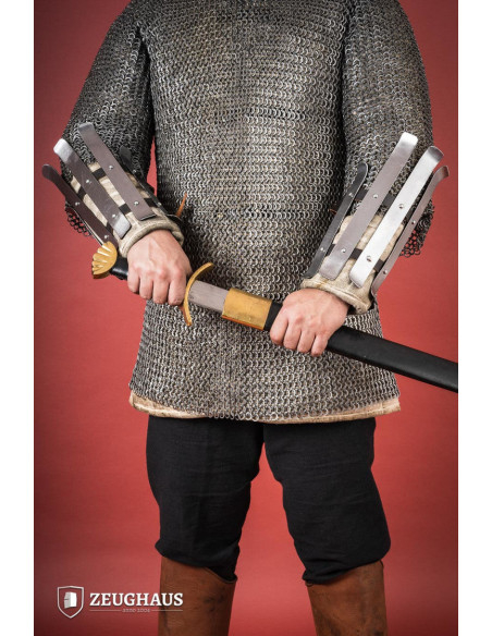 Pulseiras Viking em aço polido (1,6 mm.)