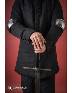 Codais medievais do século XIV, aço polido (12,5 cm.) 2