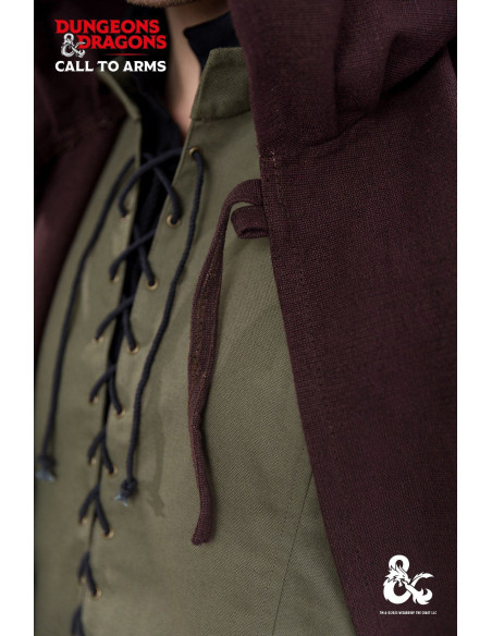 Casaco medieval de algodão modelo...