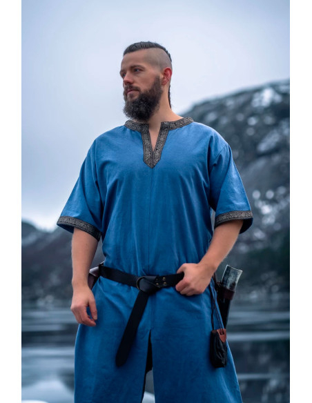 Túnica Viking de manga curta Richard,...