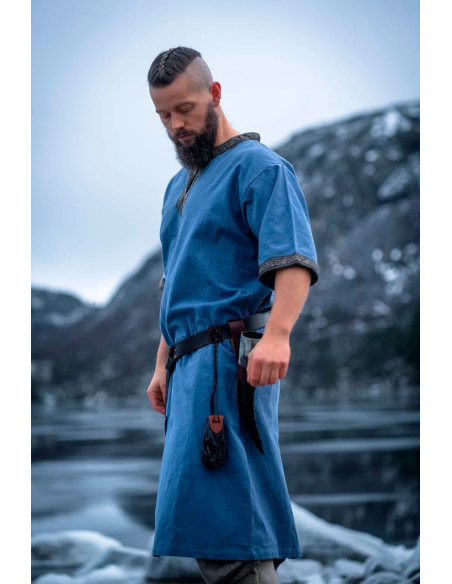 Túnica Viking de manga curta Richard,...