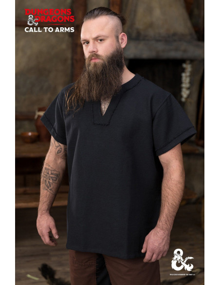 Camisa medieval Barbara em algodão,...