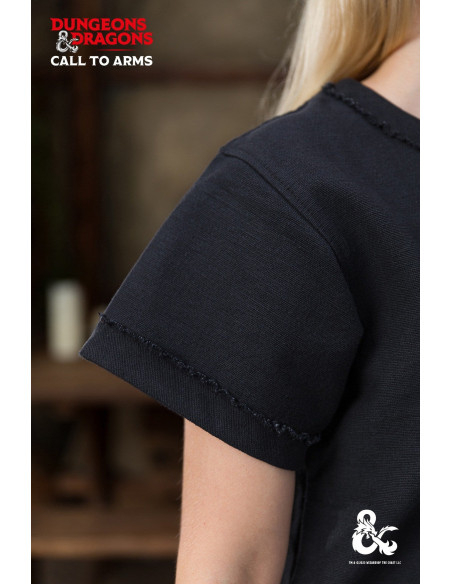 Camisa medieval Barbara em algodão,...