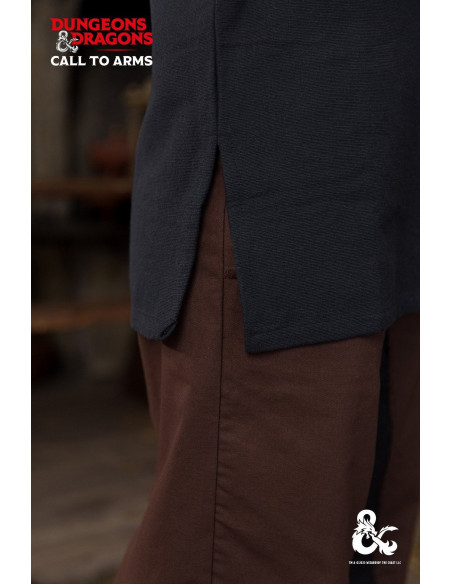 Camisa medieval Barbara em algodão,...