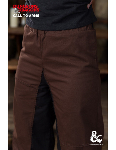 Calça medieval bárbara em algodão,...