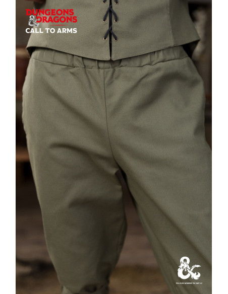 Calça medieval de algodão modelo...