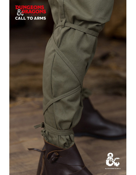 Calça medieval de algodão modelo...