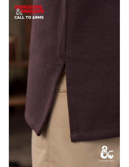 Camisa medieval Barbara em algodão,...