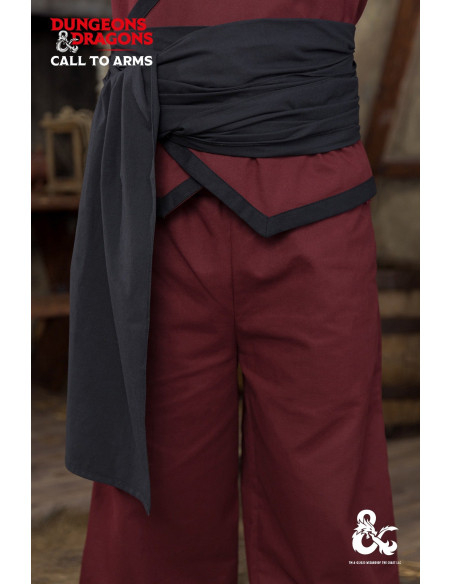 Cinto de monge medieval em algodão,...