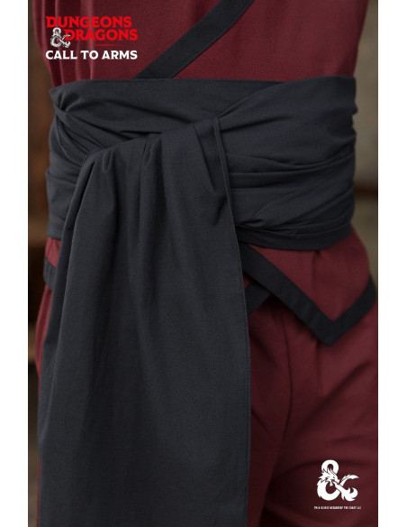 Cinto de monge medieval em algodão,...