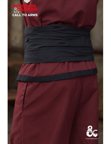 Cinto de monge medieval em algodão,...