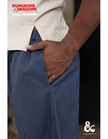 Calça Monge Medieval, Azul