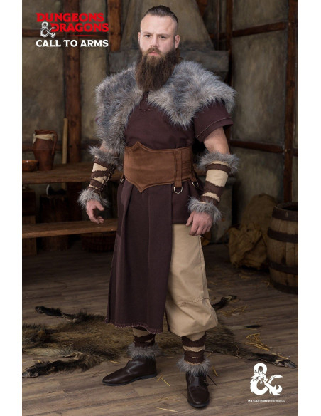 Calça medieval bárbara em algodão,...