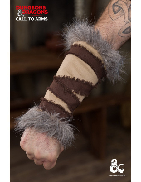 Braçadeiras bárbaras medievais, cor...