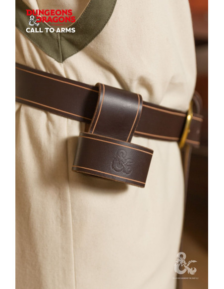 Alça de couro para machados, cor marrom