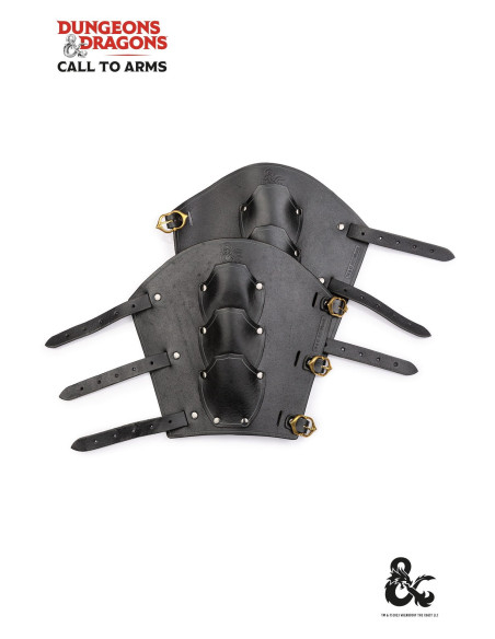 Pulseira de lutador medieval em couro...