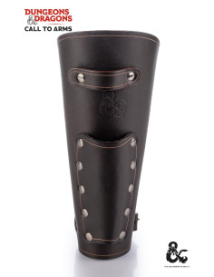 Pulseiras medievais de couro, marrom 2